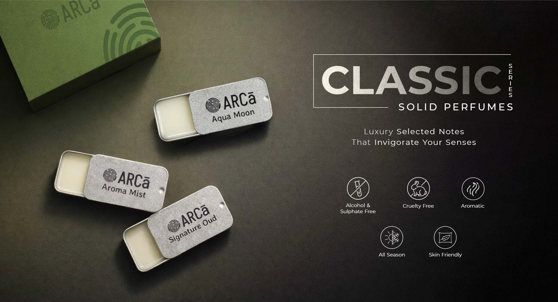 Solid Perfume Classic Series - Arca Fragrance